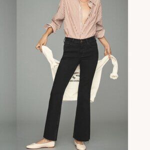 Brand New PILCRO The Yaya Mid-Rise Crop Flare Jeans